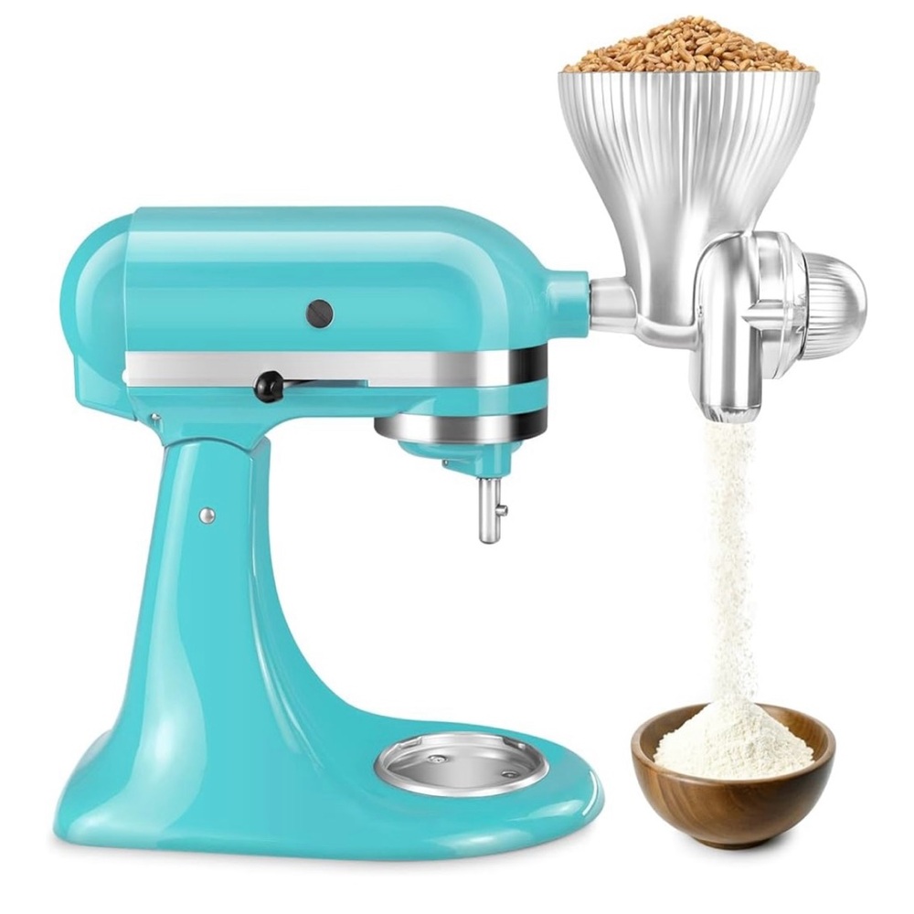 Grain Mill Attachment for Kitchaid Mixer
